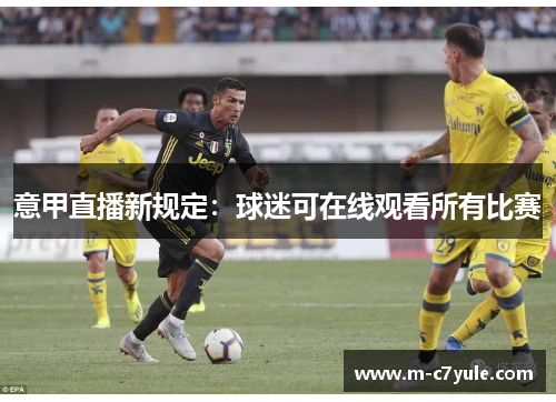意甲直播新规定：球迷可在线观看所有比赛